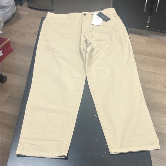 Rag & Bone Cropped Peached Cotton Pants 30X32 - Picture 5 of 8